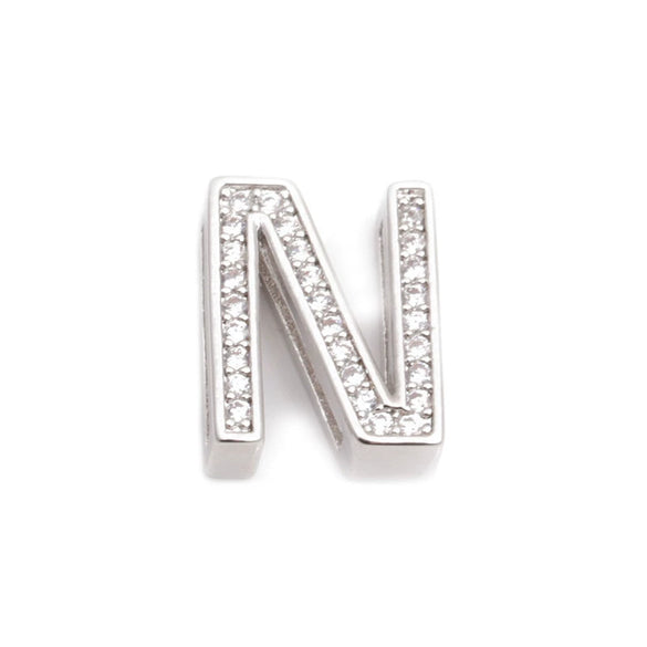 Wholesale Titanium Steel Watch Chain Bracelet With English Alphabet Pattern Diy Adjustable Mesh Strap Unisex Style