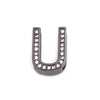 Wholesale Titanium Steel Watch Chain Bracelet With English Alphabet Pattern Diy Adjustable Mesh Strap Unisex Style