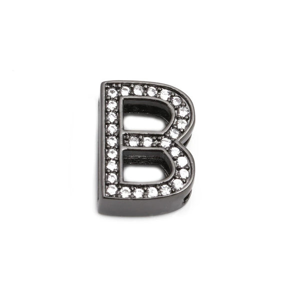 Wholesale Titanium Steel Watch Chain Bracelet With English Alphabet Pattern Diy Adjustable Mesh Strap Unisex Style