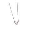 Wholesale Titanium Steel Women's Cartoon Geometric Electroplating Necklace
