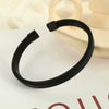 Wholesale 316L Stainless Steel Woven Bracelet Electroplated Simple Geometric Light Luxury Nonfading Niche Jewelry