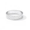 Wholesale Titanium Steel Wrist Bracelet Fourleaf Clover Pattern Electroplated Highend Jewelry