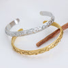 Wholesale 316L Stainless Steel Zircon Electroplating Personality Style Bracelet And Earrings Set