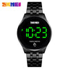 Wholesale Touch Screen Watch Zinc Alloy Case Stainless Steel Strap Round Luminous Electronic Watch For Men