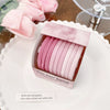 Wholesale Towel Ring And Hair Ring Cloth Material High Elasticity Fashion Geometric Style Handmade
