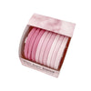 Wholesale Towel Ring And Hair Ring Cloth Material High Elasticity Fashion Geometric Style Handmade