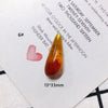 Wholesale Transparent Drop Resin Pendant Jewelry Accessories With Dripping Glue Process
