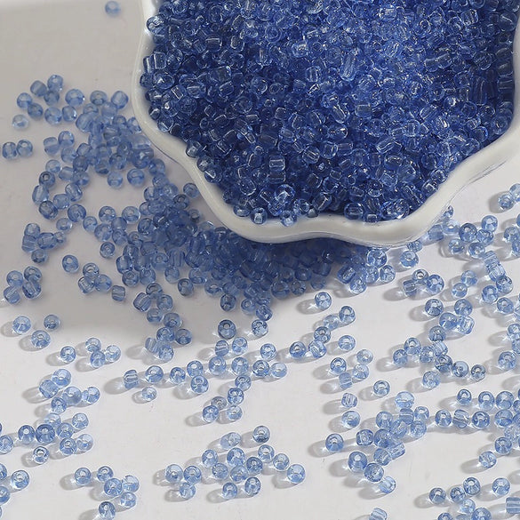 Wholesale Transparent Glass Loose Beads For Handmade Diy Bracelet Hairpin Jewelry Accessories