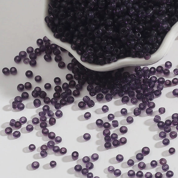 Wholesale Transparent Glass Loose Beads For Handmade Diy Bracelet Hairpin Jewelry Accessories