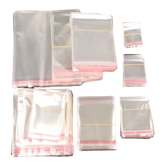 Wholesale Transparent Plastic Resin Packaging Bags For Hairpin Hair Crown Bracelet Necklace With Printing Process