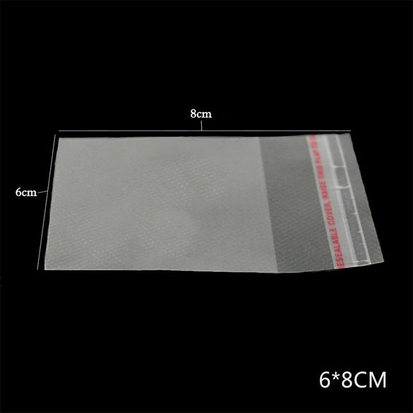 Wholesale Transparent Plastic Resin Packaging Bags For Hairpin Hair Crown Bracelet Necklace With Printing Process