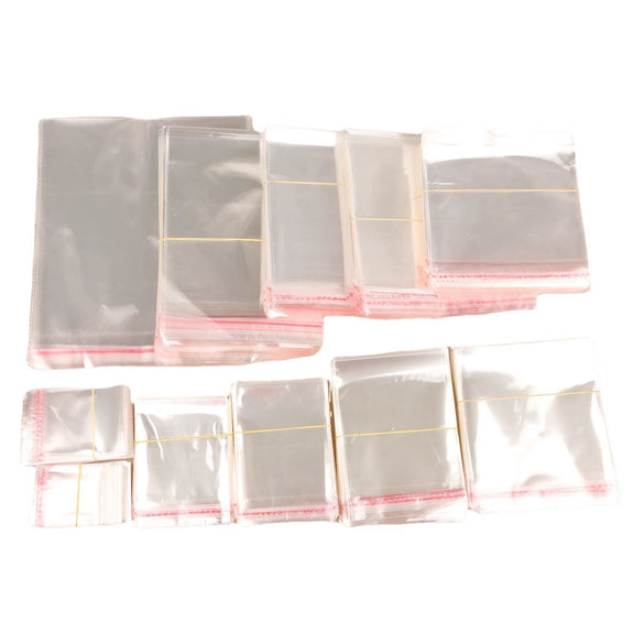 Wholesale Transparent Plastic Resin Packaging Bags For Hairpin Hair Crown Bracelet Necklace With Printing Process