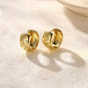 Wholesale Trendy Fashion Copper Earrings With Geometric Star Design And Zirconia Treatment For Women