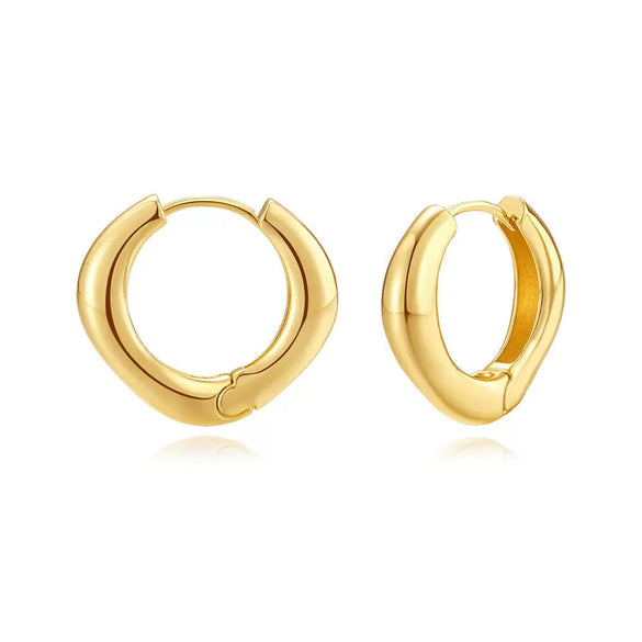 Wholesale Trendy Fashion Copper Earrings With Geometric Star Design And Zirconia Treatment For Women