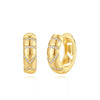 Wholesale Trendy Fashion Copper Earrings With Geometric Star Design And Zirconia Treatment For Women