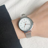 Wholesale Trendy Fashion Round Quartz Watches For Men And Women Alloy Case And Ordinary Glass Mirror Leisure Style