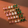 Wholesale Trendy Ins Style Geometric Hammer Shape Electroplated Stainless Steel Earrings For Women