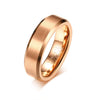 Wholesale Tungsten Steel Men's Ring Geometric Style