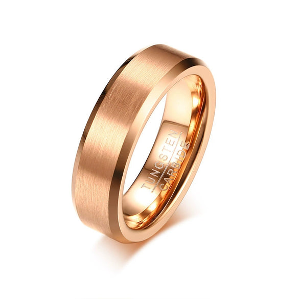 Wholesale Tungsten Steel Men's Ring Geometric Style