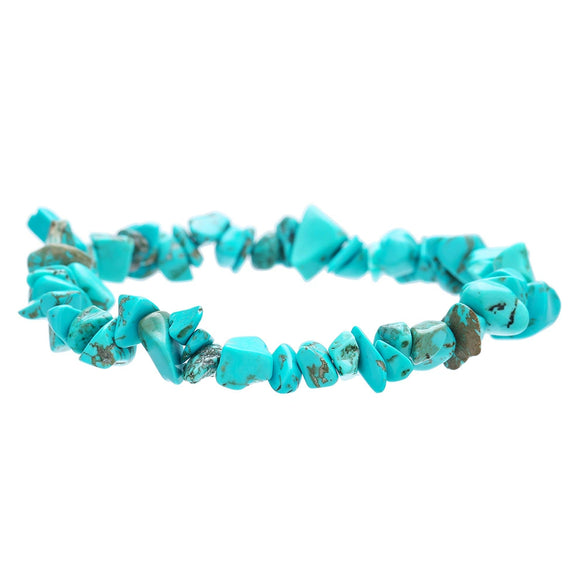 Wholesale Turquoise Alloy Beaded Bracelet With Cross Starfish Turtle Eyes Geometric Pattern Handmade