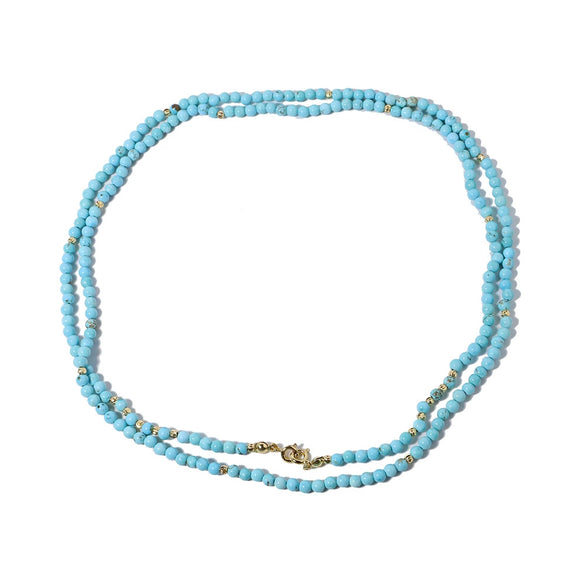 Wholesale Turquoise Copper Necklace With Electroplating For Women