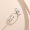 Wholesale Twin Knot Ring 925 Silver Allmatch Diamond Design For Men And Women
