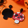 Wholesale Two Dimensional Halloween Horror Ghost Animal Funny Unisex Acrylic Earrings