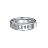 Wholesale Twodimensional Stainless Steel Ring With Letters Numbers Text Pattern And Polishing Treatment