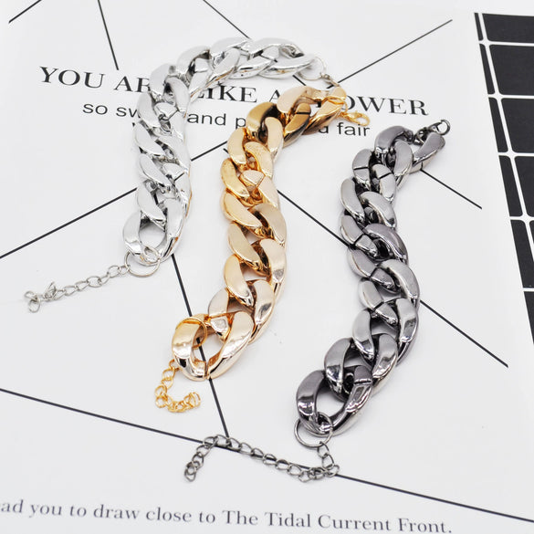 Wholesale Unisex Alloy Bow Bracelet With Electroplating