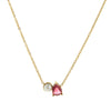 Wholesale Unisex Ancient Geometric Style Electroplated Stainless Steel Water Drop Pearl Zircon Pendant Ochain Necklace