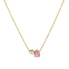 Wholesale Unisex Ancient Geometric Style Electroplated Stainless Steel Water Drop Pearl Zircon Pendant Ochain Necklace