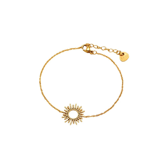 Wholesale Unisex And Women's Fashion Geometric Stainless Steel 14K Electroplated Necklace And Bracelet Jewelry Accessories