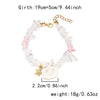 Wholesale Unisex Casual Minimalist Geometric Resin Shell And Starfish Gravel Handmade Bracelet