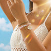 Wholesale Unisex Casual Minimalist Geometric Resin Shell And Starfish Gravel Handmade Bracelet