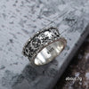 Wholesale Unisex Copper Ring With Geometric Pattern And Sculpture Design