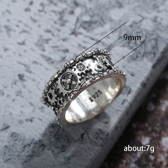 Wholesale Unisex Copper Ring With Geometric Pattern And Sculpture Design