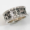 Wholesale Unisex Copper Ring With Geometric Pattern And Sculpture Design