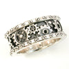 Wholesale Unisex Copper Ring With Geometric Pattern And Sculpture Design