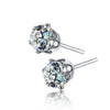 Wholesale Unisex Copper Zirconia Drop Shape Geometric Earrings