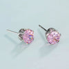 Wholesale Unisex Copper Zirconia Drop Shape Geometric Earrings