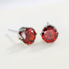 Wholesale Unisex Copper Zirconia Drop Shape Geometric Earrings
