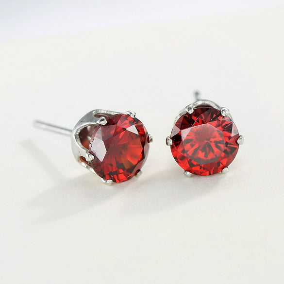 Wholesale Unisex Copper Zirconia Drop Shape Geometric Earrings