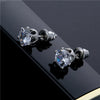 Wholesale Unisex Copper Zirconia Drop Shape Geometric Earrings