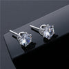Wholesale Unisex Copper Zirconia Drop Shape Geometric Earrings