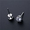 Wholesale Unisex Copper Zirconia Drop Shape Geometric Earrings