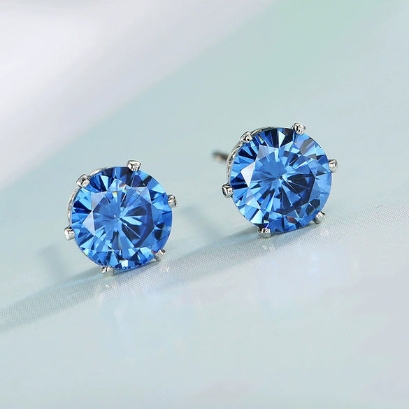 Wholesale Unisex Copper Zirconia Drop Shape Geometric Earrings