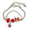 Wholesale Unisex Cute Cartoon Animal Zodiac Zinc Alloy Electroplated Bracelet For Children