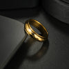 Wholesale Unisex Diamondshaped Rotatable Stressrelief Titanium Steel Ring With Geometric Design And Electroplating