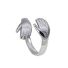 Wholesale Unisex Exaggerated Personality Hip Hop Titanium Steel Ring With Electroplating Design