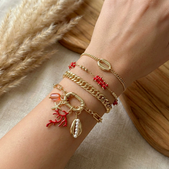 Wholesale Unisex Geometric Animal Zodiac Alloy Electroplated Pendant Bracelet Set